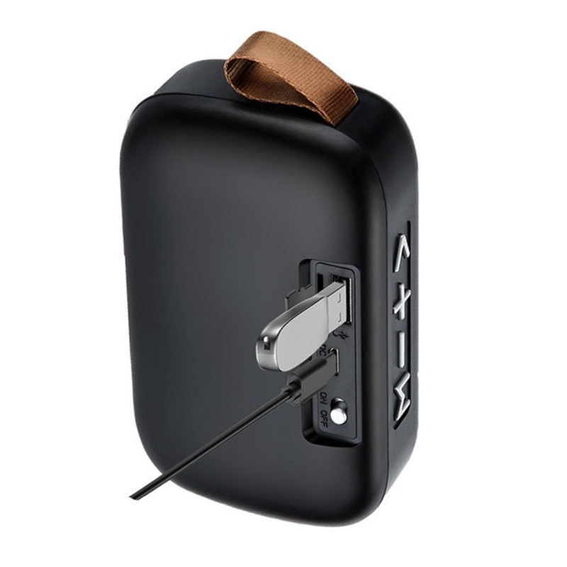 VBESTLIFE Small Bluetooth Speaker, Portable Handheld Speaker in Pocket Size,
