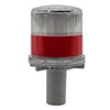PENCK Solar LED Warning Light Waterproof Driveway Lights Flashing Barricade