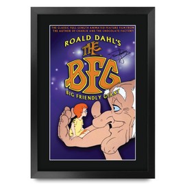 HWC Trading FR A3 BFG 1989 David Jason Gifts Printed Poster Signed Autograph Picture for Movie Memorabilia Fans - A3 Framed