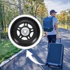 Luggage Suitcase Replacement Wheels [2pcs] - 75 x 24 mm