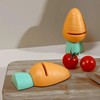 Opexicos 3Pcs Multifunctional Sharpening Stone Quick Sharpener Cute Carrot Mini