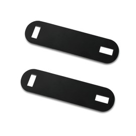 KAZFFD 17106 Gas Shut Off Wrench,Main Gas Shut Off Tool, Gas Valve Wrench for Emergency,Steel, Black-2Pcs