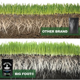 Big Foot Mycorrhizae Water Soluble Concentrate for New and EXISTING Plants - Includes Worm Castings, Kelp, Azomite, Biochar, Humic Acid - 4 Ounces
