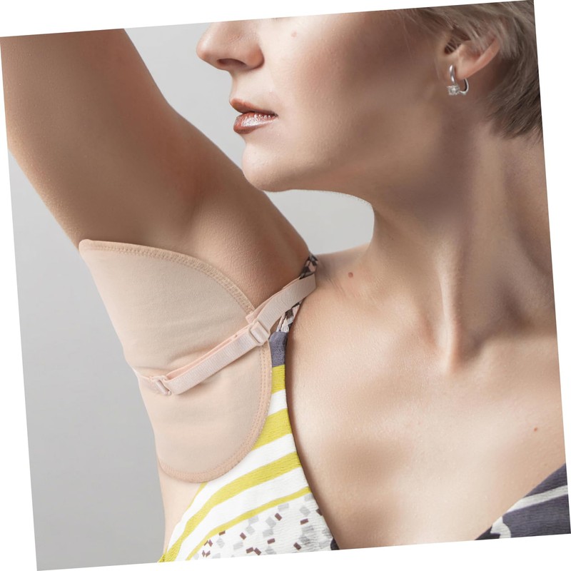 Beavorty Cotton Underarm Pads Men Women Ultra-sensitive Absorbent Patches Anti-perspiration