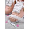 Teeoff Satin Ribbon Shoelaces Double Layer Flat Shoe Laces for