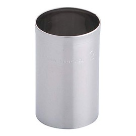Endoshoji BPT01002 Vegetable Cutter, Silver No.2, Commercial Use, Putty Cutter, Round