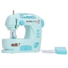 Children Electric Sewing Machine Toy with Threader Ruler Interesting Small