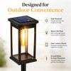 Solar Pathway Lights for Outdoor Walkways – Warm LED Garden