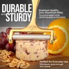 Zulay Kitchen Cheese Slicer With Adjustable Thickness – Heavy Duty