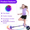 Anyingkai Children's Jumping Ring Foot Gyro, Swing Wheel with Light