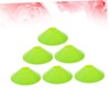 BIUDECO 10pcs Soccer Cone Training Disc Football Training Logo Plate
