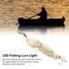5PCS LED Fishing Lure Light Rustproof Stainless Steel LED Lighted
