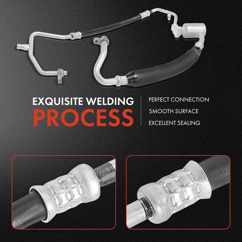 A-Premium A/C Suction Hose & Discharge Line Hose Assembly Compatible