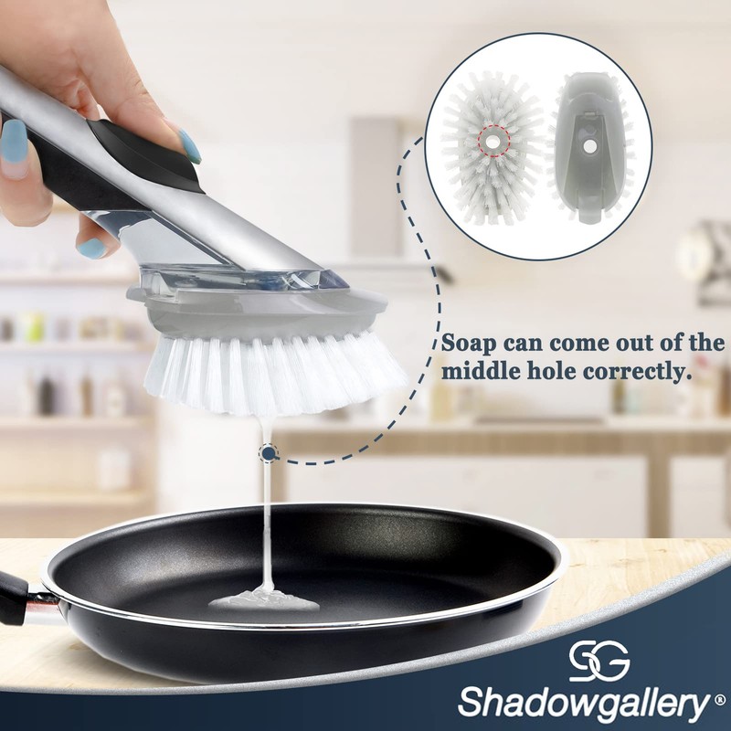 Brush Refills for OXO Dish Brush - 4 Pack Dish