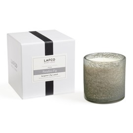 LAFCO New York Signature Candle, Paradiso Fig - 15.5 oz - 90-Hour Burn Time - Reusable, Hand Blown Glass Vessel - Made in The USA