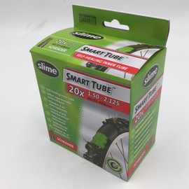 Slime Smart Tube 20" X 1.50-2.125 Self Healing Bike Inner Tube - Schrader Valve