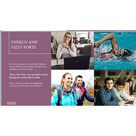 Tiens Magnesium Food Supplement with Vitamins and Minerals, Fizzy Sparkling Tablets (84g) - Magnesium, Vitamin B2, Sweet Basil & Beetroot Extracts - Energy Boost