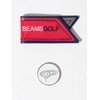 BEAMS GOLF / Pocket Coin Marker II, red