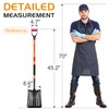 HIGHLIGHT Sifting Shovel, Heavy Duty Metal Sand Sifter for Beach,