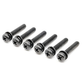 ReplacementScrews Stand Screws Compatible with LG 75UQ7050ZUD - 75 Inch UQ7050 Series 4K Smart TV - Complete Feet/Legs Screw Set (Pack of 6)