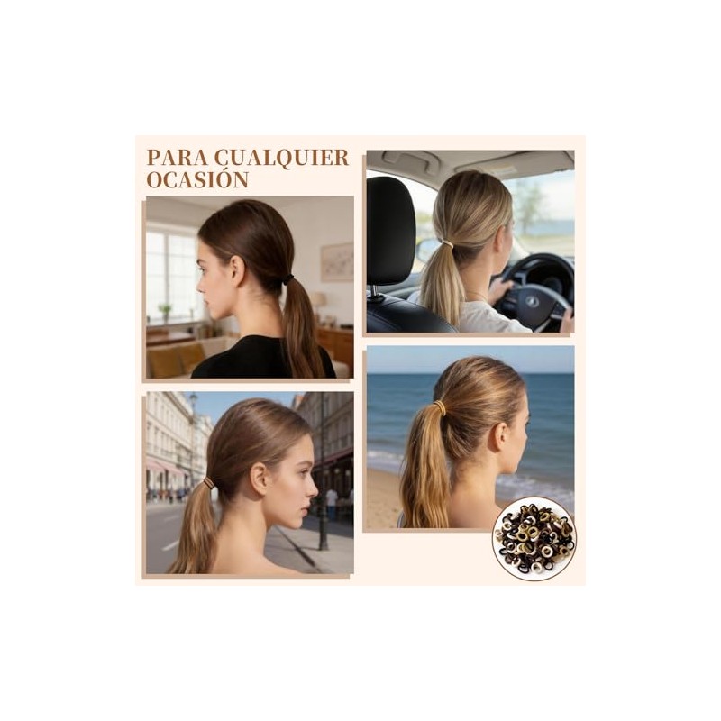 115 Set de Pinzas y Coleteros para Mujer, Pinzas Pasadores,