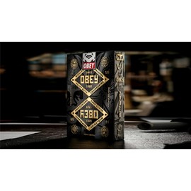 Murphy's Magic Supplies, Inc. Obey Gold Edition Playing Cards by theory11