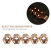 5 Pcs Brass Electric Guitar Truss Rod Nut Musical Instrument
