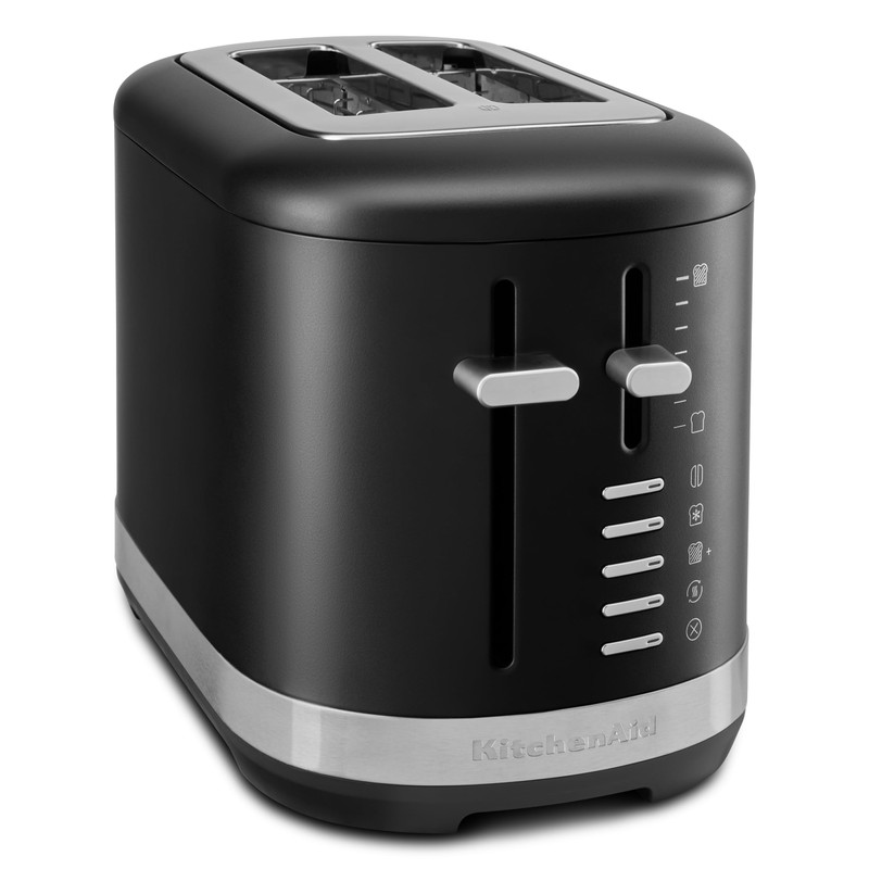 KitchenAid 2 Slice Automatic Toaster with Extra Wide Slots KMT2109BM,