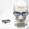 Swim Cap Goggles Set Electroplated UV Protection Swimming Accessories with