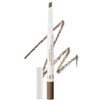 Luna Drawing Formula Hard Eyebrow Auto Pencil 0.3g, 02 Muted Brown, 4 pieces / 루나 드로잉 포뮬라 하드 아이브로우 오토펜슬 0.3g, 02 뮤티드 브라운, 4개