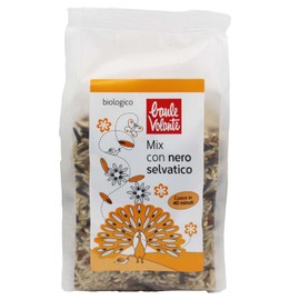 Baule volante Miscela di riso nero selvatico biologico - Mix di riso Ribe integrale, riso rosso integrale e zizania selvatica - Ideale per piatti saporiti e ricette creative