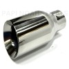 Papi Noah Polished Stainless Steel Exhaust Tip 2.5" In 4"