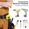 2 Pack Quick-Lock Tape Holder for Belt - Universal Tape