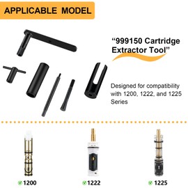 Runaark 999150 Cartridge Extractor Tool,Fit for 1200 1222and1225 Series Replacement Valve Cartridge 999150-6