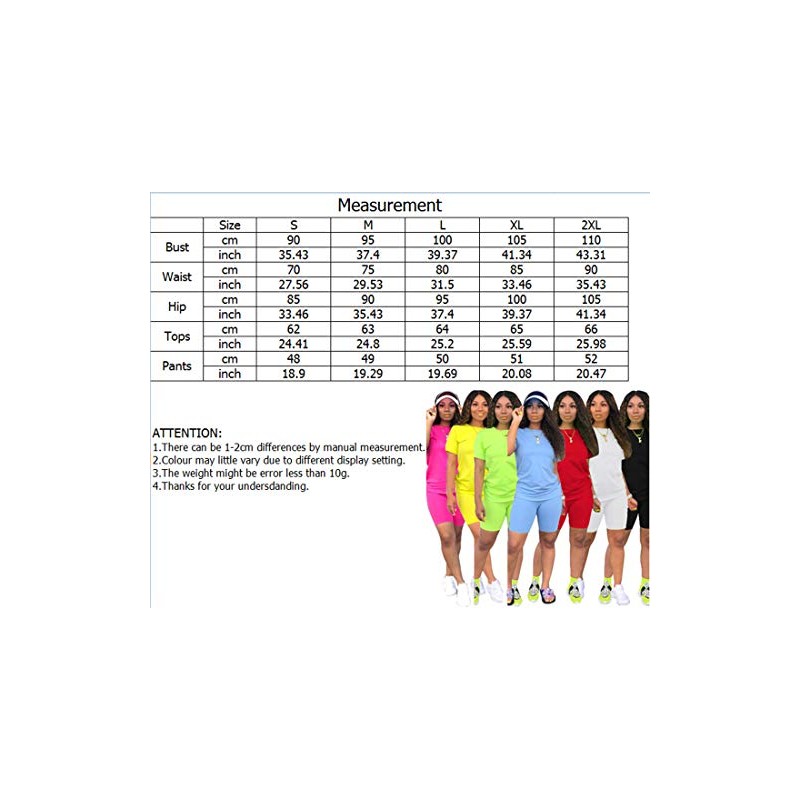 TOPONSKY - Conjunto deportivo de 2 piezas para mujer, St