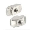 sourcing map Pack of 10 Sliding T-slot nuts, M3 thread