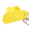 3 Pairs Slipper Keychain Silicone Multifunctional Key Chain Key Ring