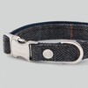 HUGO & HUDSON x HACKETT Tweed Dog Collar with Adjustable