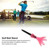 10pcs Plastic Golf Tee Ball Holder Adjustable Height Stable Practice