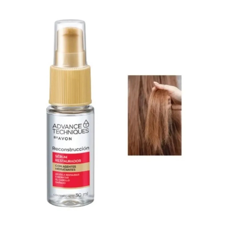 Serum Restaurador Y Protector Calor Cabello Seco Dañado Avon