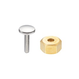 SANEI PR3231-1S Adapter, Durable Metal, For Repair SANEI Lever Handles, Includes 1 Screw for TOTO Faucets, Gold