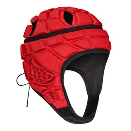 Soft Shell Football Rugby Headguard Foam Cotton Head Protective Soft Padded Headgear Soccer No Bump Cap for Kids Youth