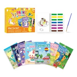 D24 Libros Colorear Libreta De Dibujo Preescolar Libro Mágic