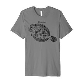 Big Flounder Fishing T-shirt