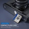 Gokelomg Professional 16GB Compact Flash Memory Card (Whiteandblue)