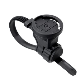 NELboNs Bicycle Computer Mount Compatible with Garmi n Edge/Magic Shine/G+/G GPS Out-Front Strap Mounting Bracket Adapter for Bike Headlight/Go Pro Use for Various Stem Handlebars
