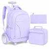 gxtvo Large Wheels & Quiet Glide | Rolling School Backpack