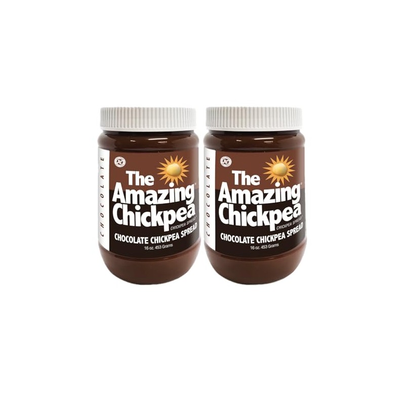Chocolate Chickpea Butter Spread (16 Oz) - 2PK