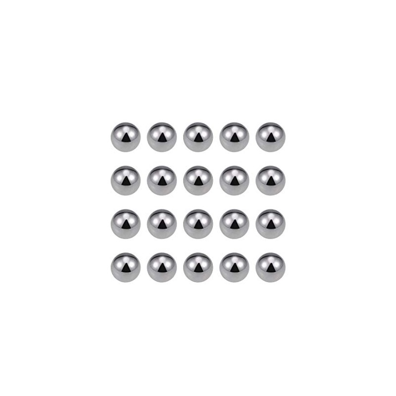 sourcing map Bearing Balls Carbon Steel Precision Balls 9 mm