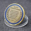U.S. St Christopher Protect Challenge Coin Prayer Coin